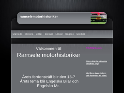 www.ramselemotorhistoriker.se