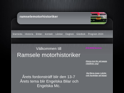 www.ramselemotorhistoriker.se